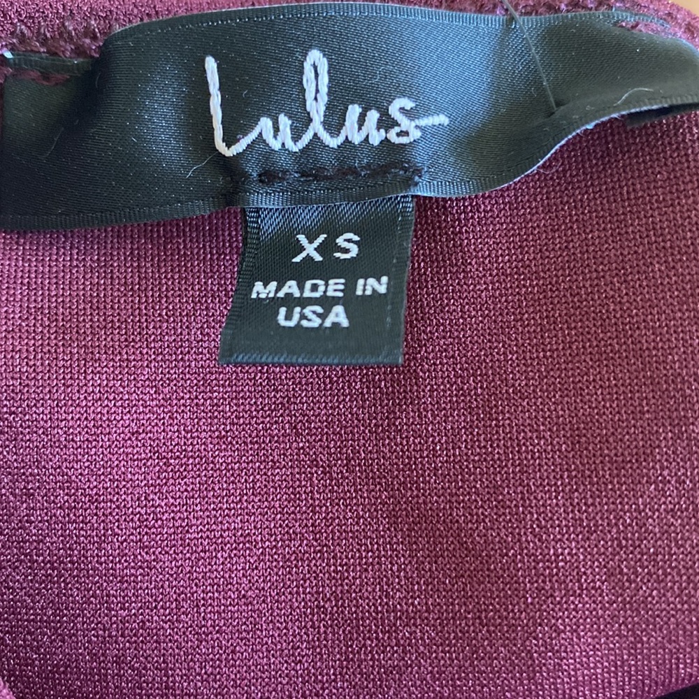 Lulus Forever Your Girl dress in Plum Purple - Picture 3 of 3